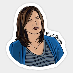 Olivia Benson Sticker